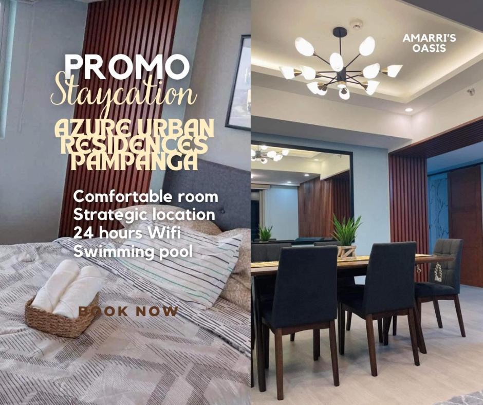1Bedroom Unit At Azure North With Netflix Up To 6Pax Сан-Фернандо Экстерьер фото